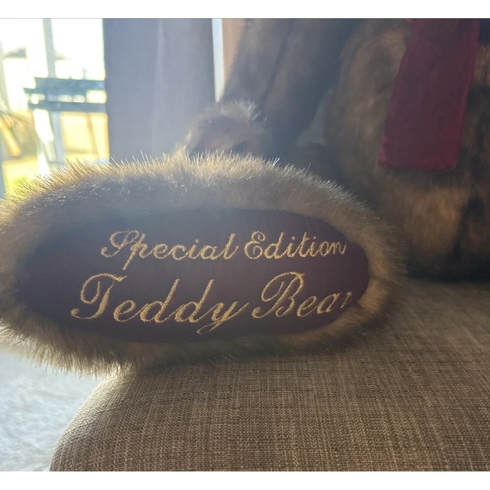Dan Dee Collectors Choice 100th Anniversary Special Ed 2002 Teddy Bear Plush 30" - Picture 5 of 14